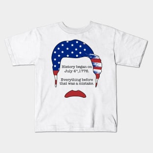 The Day History Began Kids T-Shirt